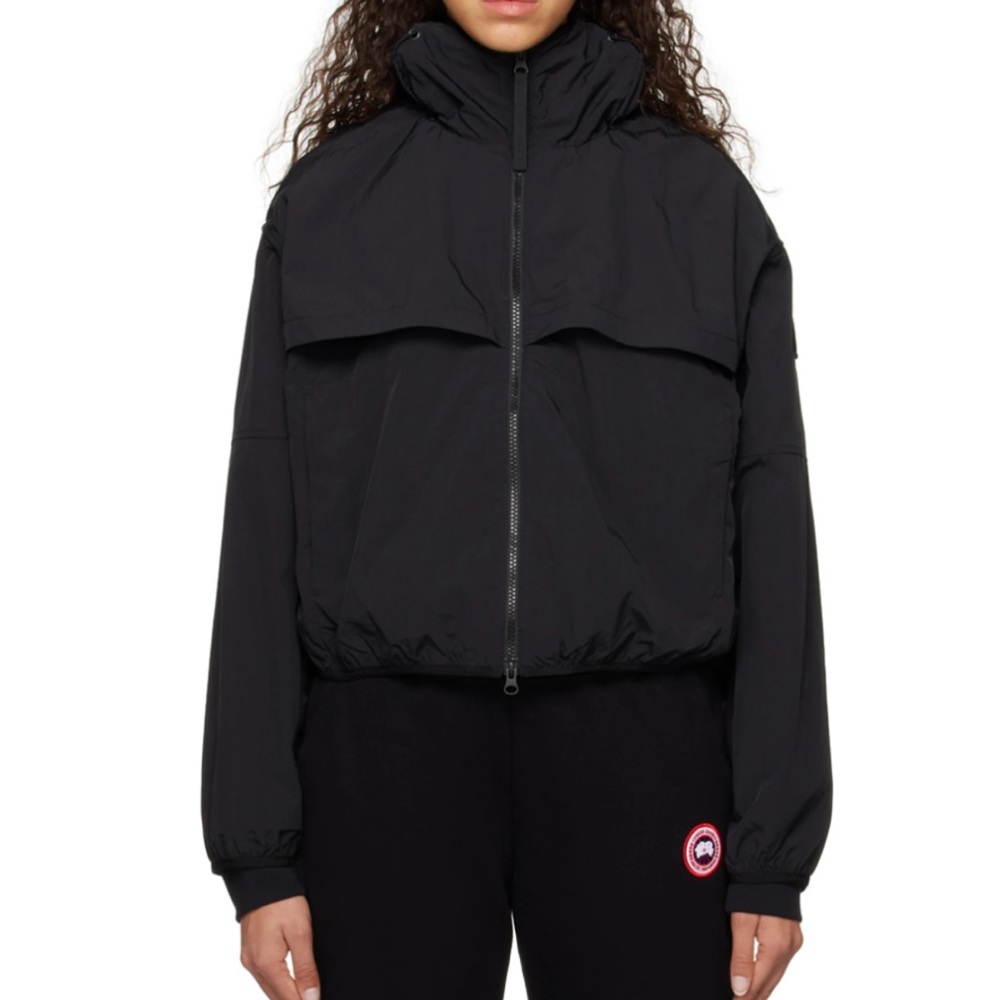 Canada Goode : Black Sinclair Wind Jacket - image 2